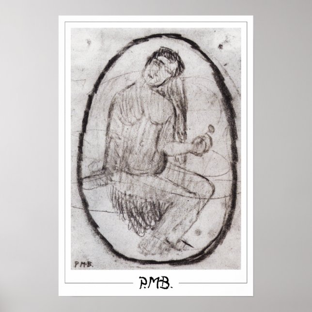 Paula Modersohn-Becker Poster d'art Zedign #187 (Devant)