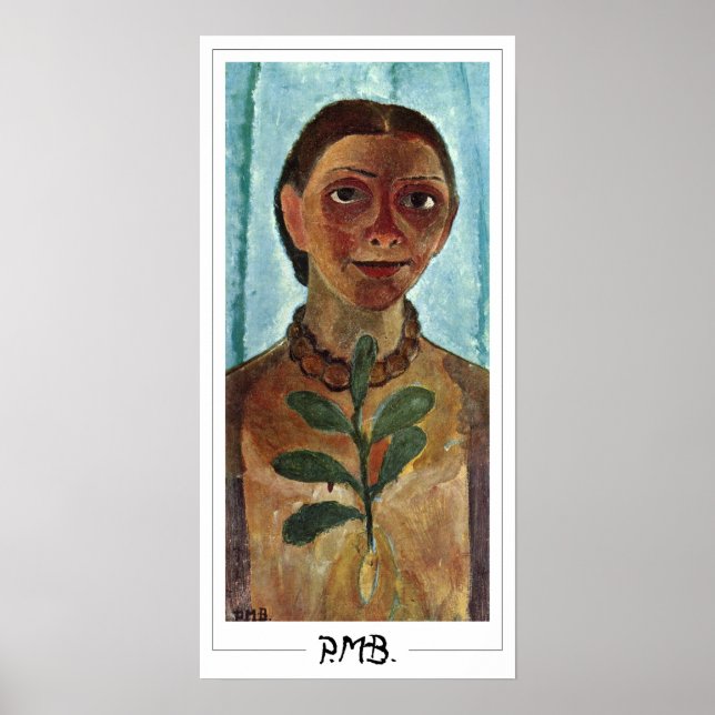 Paula Modersohn-Becker Poster d'art Zedign #192 (Devant)