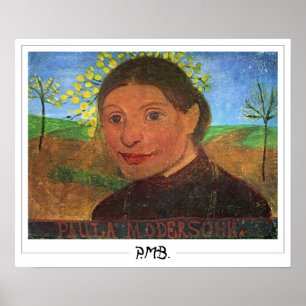 Paula Modersohn-Becker Poster d'art Zedign #92