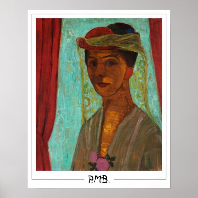 Paula Modersohn-Becker Zedign Art Poster #10 (Devant)