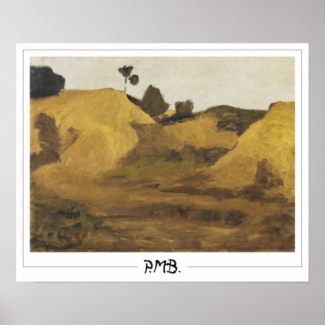 Paula Modersohn-Becker Zedign Art Poster #14 (Devant)