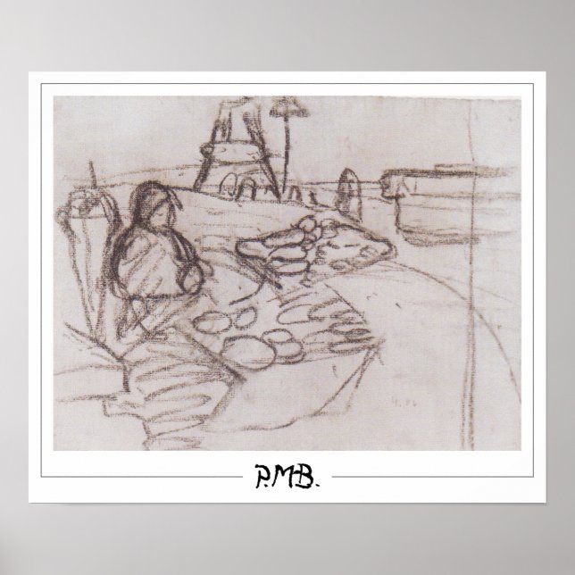 Paula Modersohn-Becker Zedign Art Poster #40 (Devant)