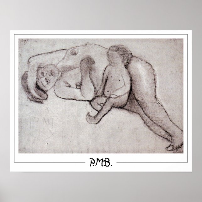 Paula Modersohn-Becker Zedign Art Poster #78 (Devant)