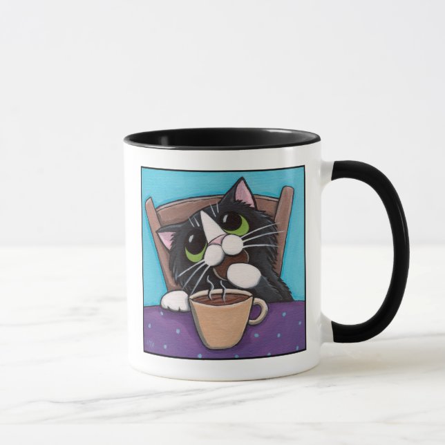Pause café - tasse de chat (Droite)