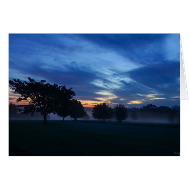 Pause De L'Aube Et Du Fog (Devant Horizontal)