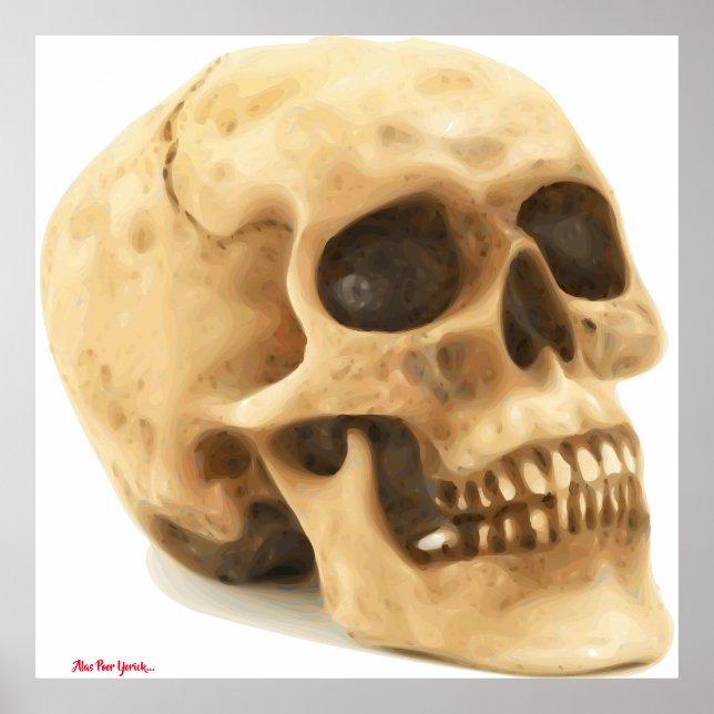 Pauvre Yorick Affiche (Devant)