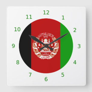 Pavillon afghan Horloge