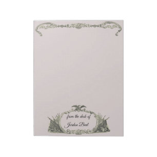 Pavillon américain et bloc-notes Eagle