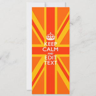 Pavillon britannique Orange Union Jack