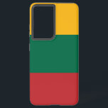 Pavillon Coque Samsung Galaxy S21 Plus de Lituanie<br><div class="desc">Protégez votre Samsung Galaxy S21 Plus avec élégance et fierté nationale en utilisant notre coque exclusif avec le drapeau de la Lituanie! Conçu avec soin pour mêler une protection robuste à une signification culturelle, ce boîtier téléphonique est plus qu’une simple couverture, c’est un hommage audacieux à l’identité nationale lituanienne. Disposant...</div>