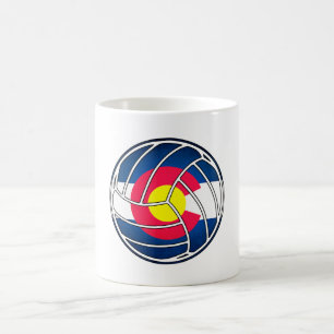 Pavillon du Colorado volleyball tasse de café