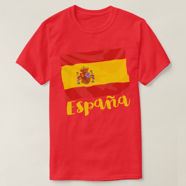 Pavillon espagnol T-Shirt (Design devant)
