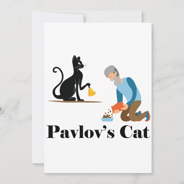 Pavlov's Cat Funny Psychology (Devant)
