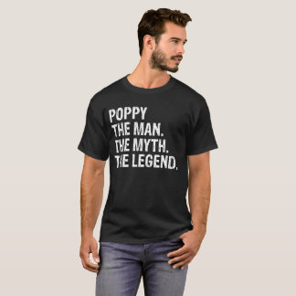 Pavot l'homme le mythe les T-shirts de légende