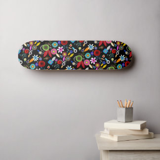 pavot vieux 70's vintage skateboard style surf
