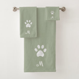 Paw et Monogramme pour animaux de compagnie sur l'