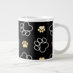 Paw imprimé tasse à café