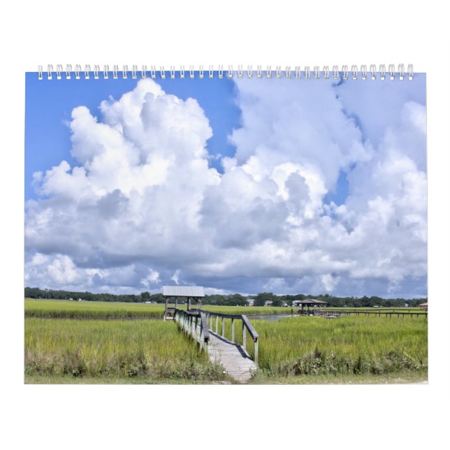 Pawleys Island Grand Mur Calendrier Conception 8 (Protection)