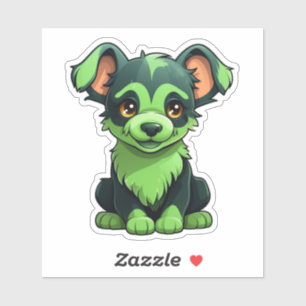 Paws in Action: Energetic Dog Stickers for Adventu