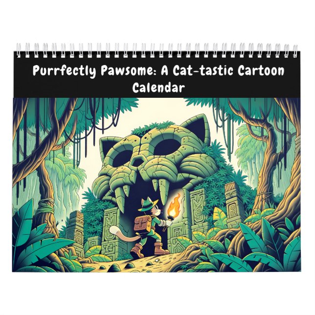 Pawsome : Un calendrier de dessin pour chats (Protection)