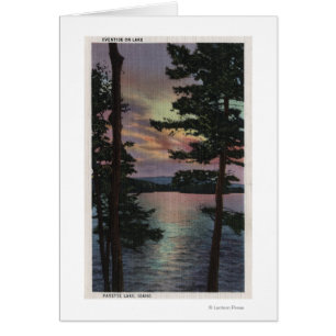 Payette Lake, ID - Evintide sur la scène du lac