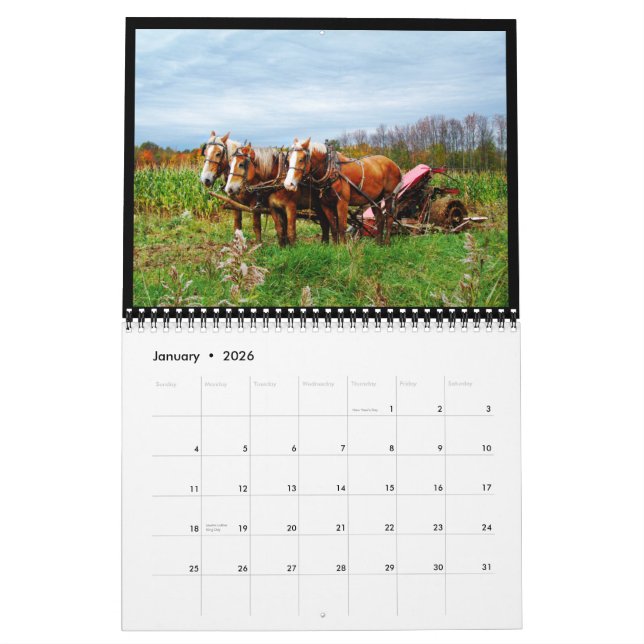 Pays 2013 amish et vieux calendrier de granges (Jan 2026)