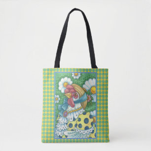 PAYS ALORS, POLKA DOT POULET SAC FOURRE-TOUT vert