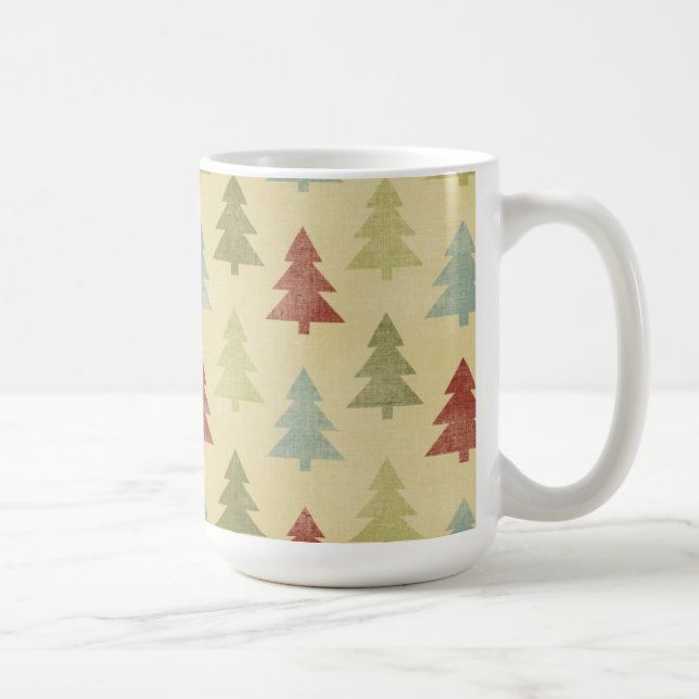 Pays Arbres de Noël Mugs de vacances (Droite)