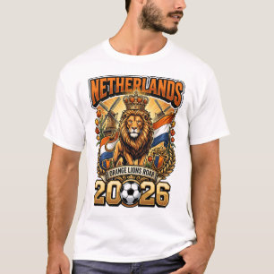 Pays-Bas 2026 T-Shirt personnalisé pour les fans d