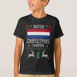 Pays-Bas Drapeau néerlandais Sweat de Noël