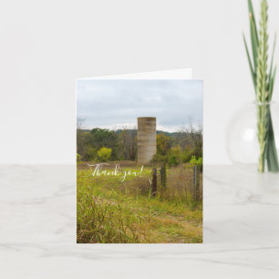 Pays Carte de remerciements Silo