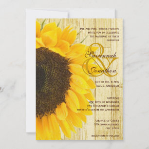 Pays Chic Grange Faire-part de mariage de tourneso