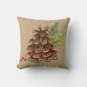 Pays Coussin de Pinecone, Berry et Pine