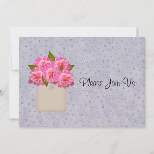 Pays Croc De La Faire-part de mariage Des Peonies