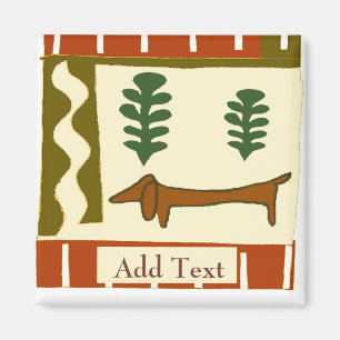 Pays Dachshund Magnet