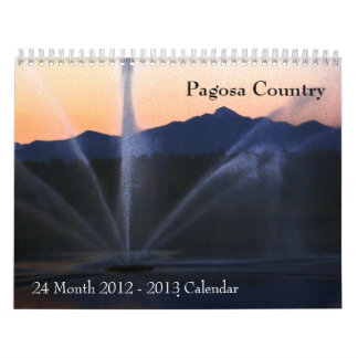 Pays de Pagosa de calendrier du Colorado 2012 -