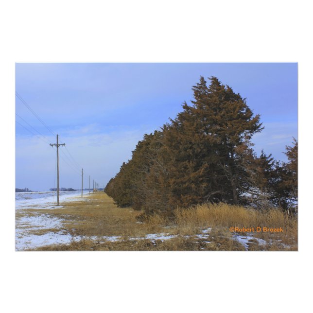 Pays du Kansas - Agrandissement de la photo (Devant)