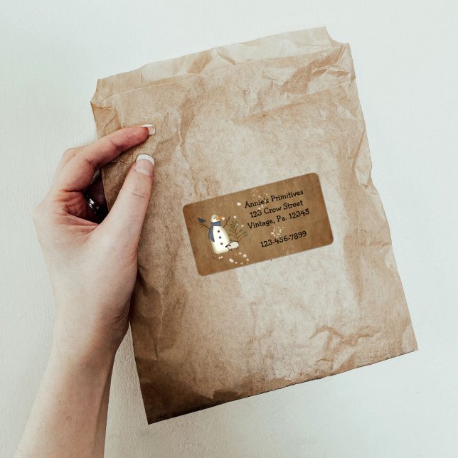 Pays Étiquette principal de neige (Créateur téléchargé)