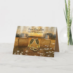 Pays Faire-part de mariage Ouest