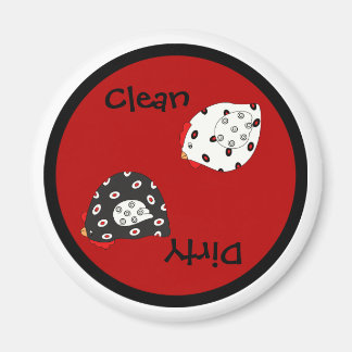 Pays Hen Clean Lave-vaisselle sale Magnet