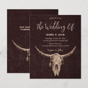 Pays Ouest Brown Rustique Taureau budget