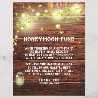 Pays Rustic Mason String Lights Honeymoon Fund