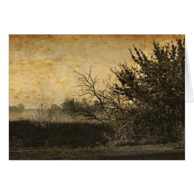 Pays Terrain paysage Arbres d'hiver rustiques (Devant horizontal)