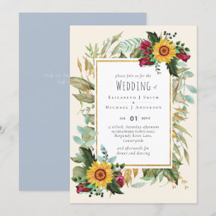 Pays Tournesols Rustiques Bourgogne Mariage Rose