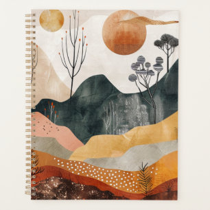 Paysage Abstrait de Boho (15)