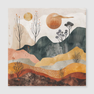 Paysage Abstrait de Boho (15)