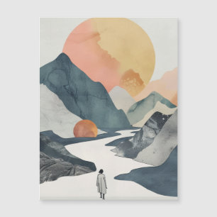 Paysage Abstrait de Boho (2)