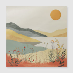 Paysage Abstrait de Boho (25)