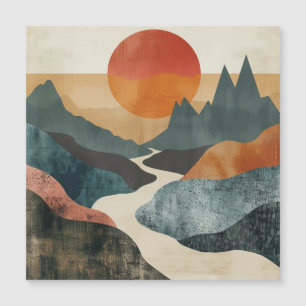 Paysage Abstrait de Boho (5)