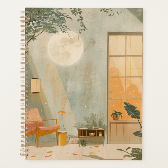 Paysage Abstrait de Boho (6) (Devant)
